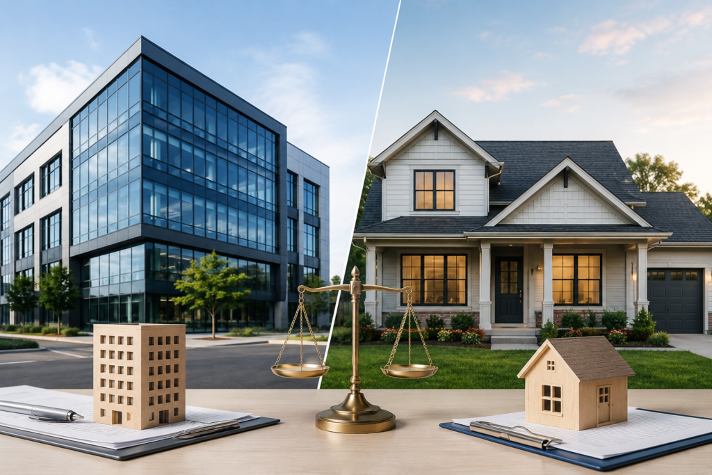 Commercial vs. Residential Mortgages
